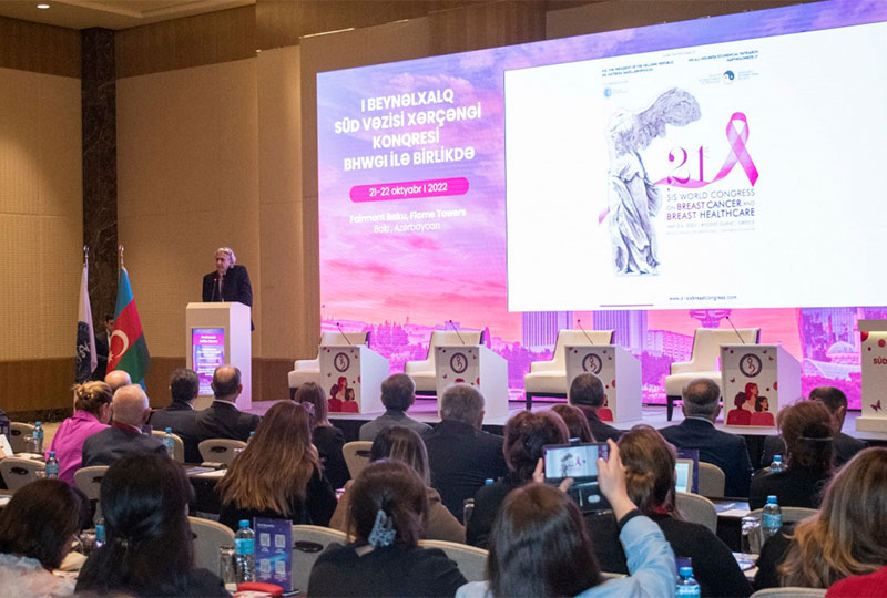 The 1st International Breast Cancer Congress has begun in Baku